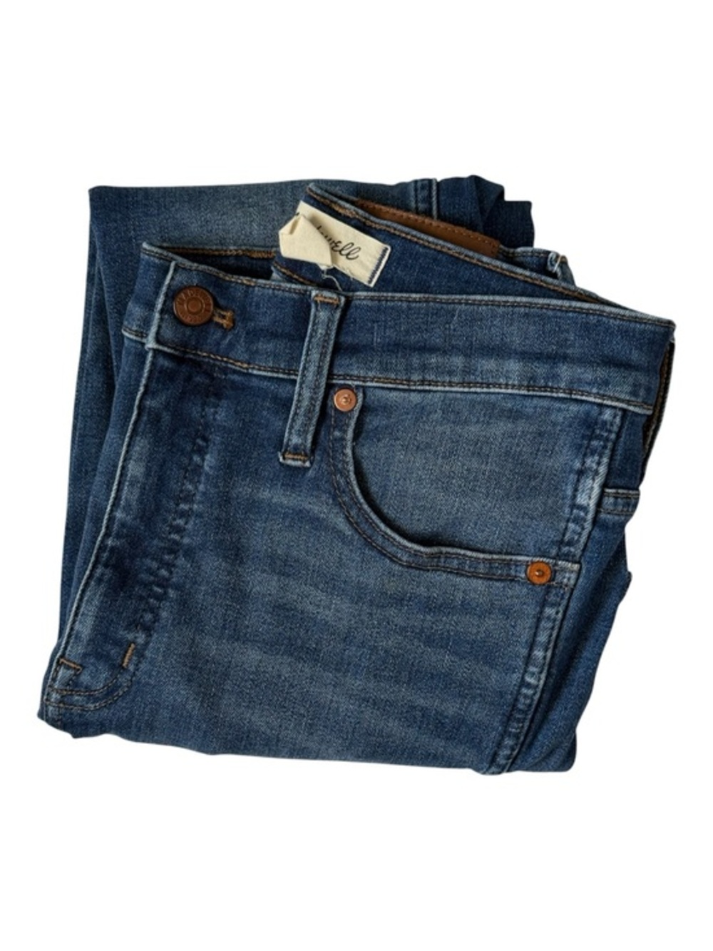 Madewell 10" High-Rise Skinny Jeans Blue 27P Petite